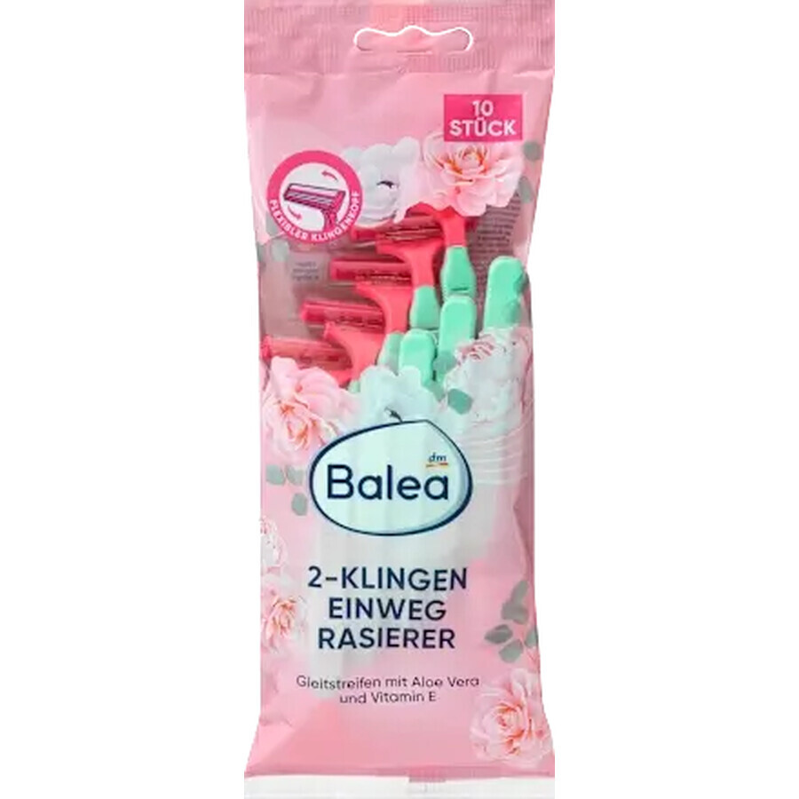 Balea Rasoio usa e getta con 2 lame, 12 pz