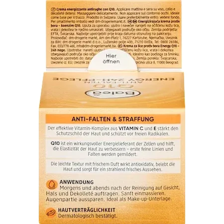 Balea Crème anti-rides Q10, 50 ml