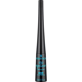 Essence 24h Dip Eyeliner Waterproof Eyeliner Waterproof Eye Pencil 01 Schwarz, 3 ml