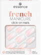 Essence Click-on french false nails 02 Babyboomer Style, 12 pcs