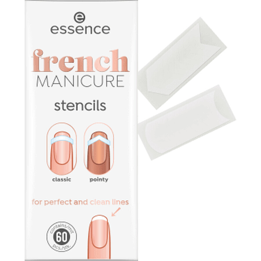 Buy Essence French MANICURE nail template 01 French Tips & Tricks, 60 pcs Essence French MANICURE nail template 01 French Tips & Tricks, 60 pcs