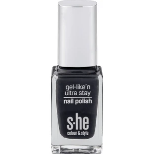 S-he colour&style Gel-like'n ultra stay vernis à ongles 322/431, 10 ml