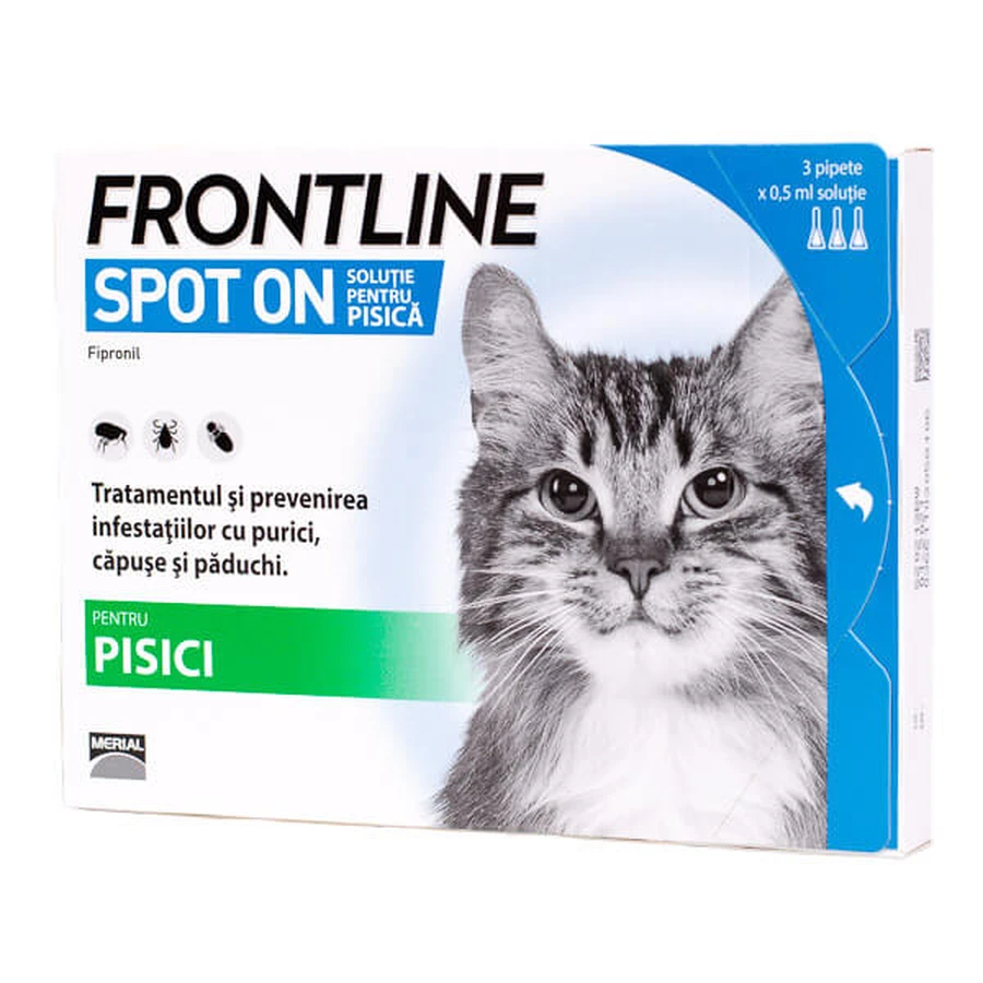 Frontline Spot On Katze, 3 Pipetten, Frontline