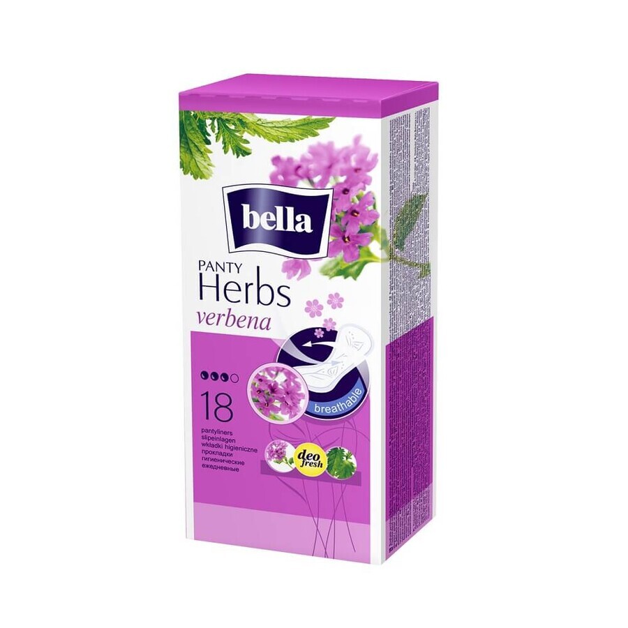 Buy Panty Herbs Verbena Extra Soft Daily Pads, 18 pieces, Bella Panty Herbs Verbena Extra Soft Daily Pads, 18 pieces, Bella