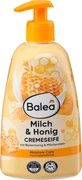 Balea Milk and honey cream soap, 500 ml