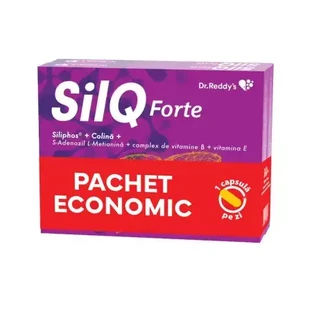 Set SilQ Forte, 15 + 15 capsules, Dr Reddys