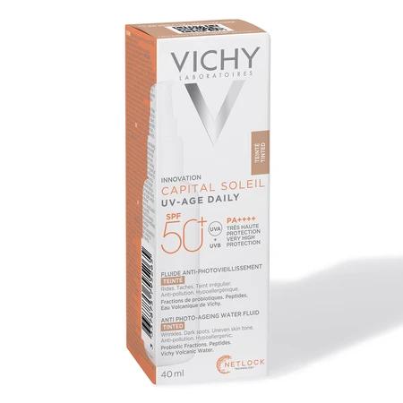 Vichy Capital Soleil Fluide solaire anti-âge SPF 50+, 40 ml