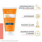 Crema solare fluida senza profumo SPF 50+, 50 ml, Avene Crema solare fluida senza profumo SPF 50+, 50 ml, Avene