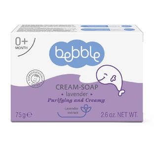 Lavender cream soap, 75 g, Bebble