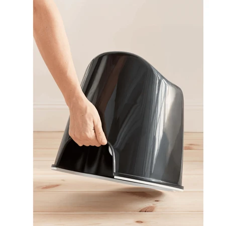 Potty Chair with back protection, Black-White, BabyBjorn