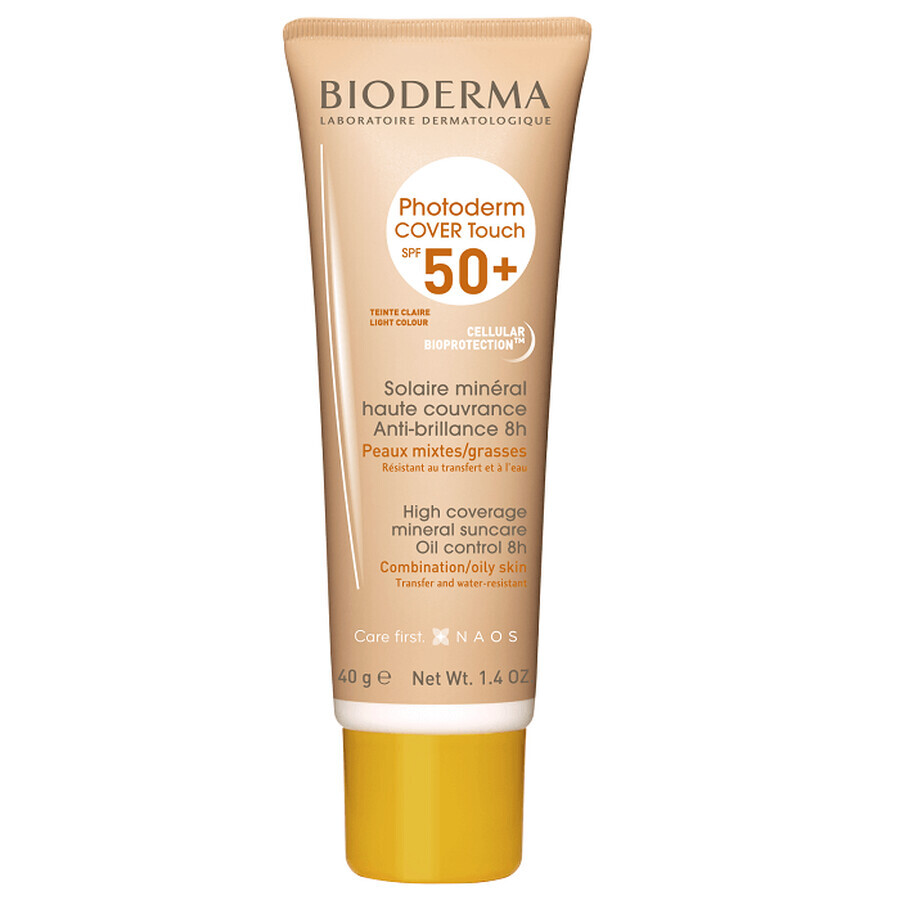 Acquista Photoderm Cover Touch SPF 50+ Bioderma Claire 40ml Photoderm Cover Touch SPF 50+ Bioderma Claire 40ml