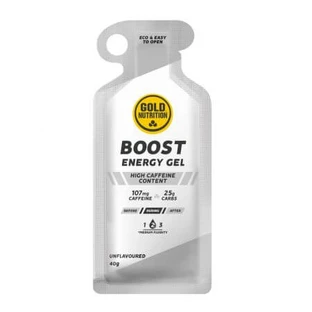 Gel énergétique sans saveur Boost Energy, 40 g, Gold Nutrition