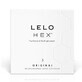 Condoms in natural latex Original, 3 pieces, Lelo Hex