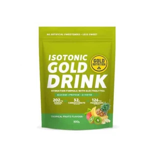 Isotonic drink powder with tropical fruit flavour Gold Drink, 500 g, Gold Nutrition