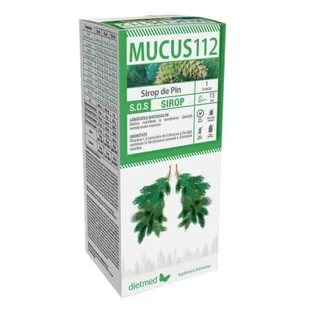 Jarabe de pino Mucus 112, 150 ml, Dietmed
