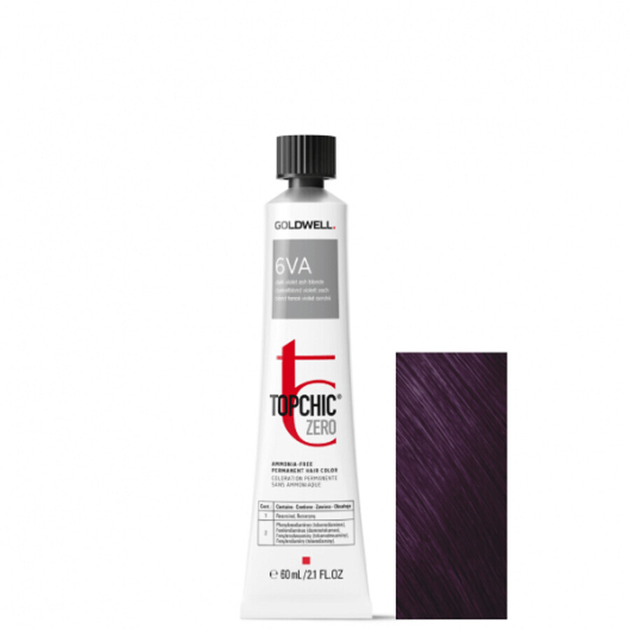 Goldwell Topchic Zero 6VA Ammoniakfreie permanente Haarfarbe 60ml