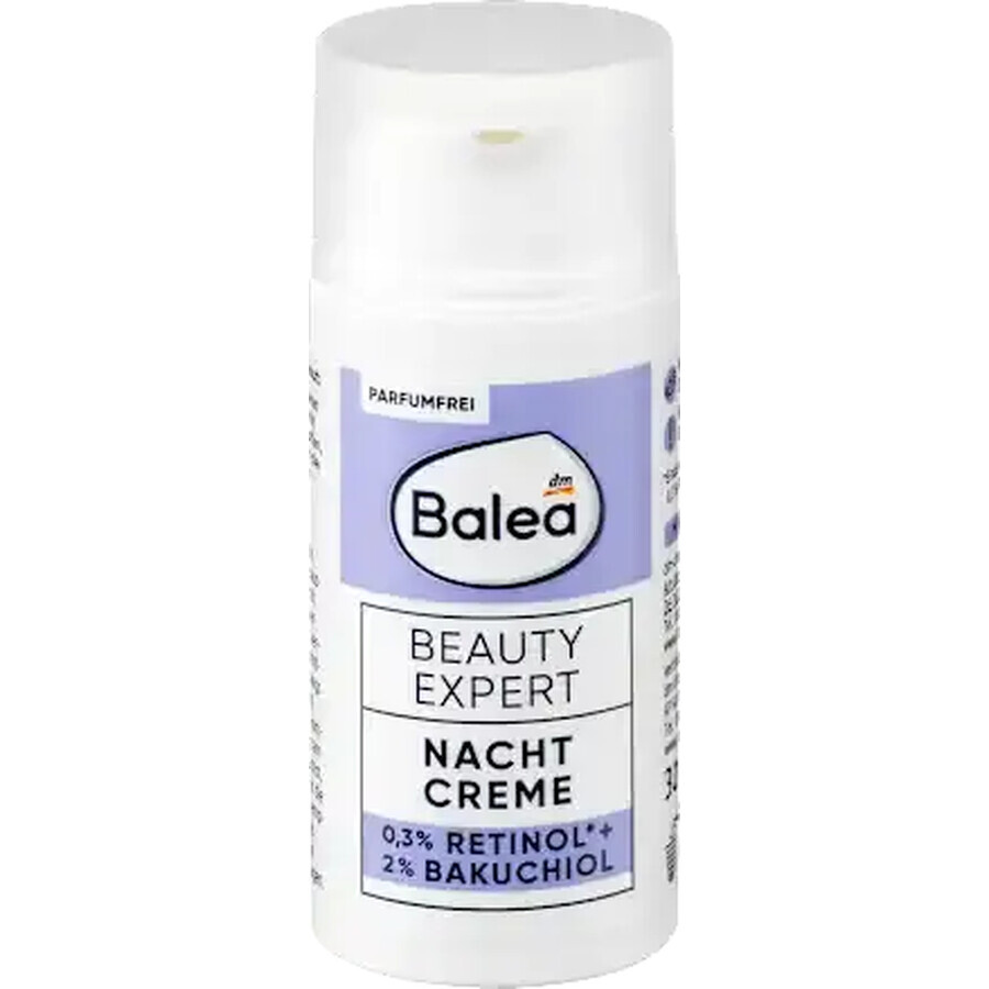 Balea Crème de nuit au rétinol et au bakuchiol, 30 ml