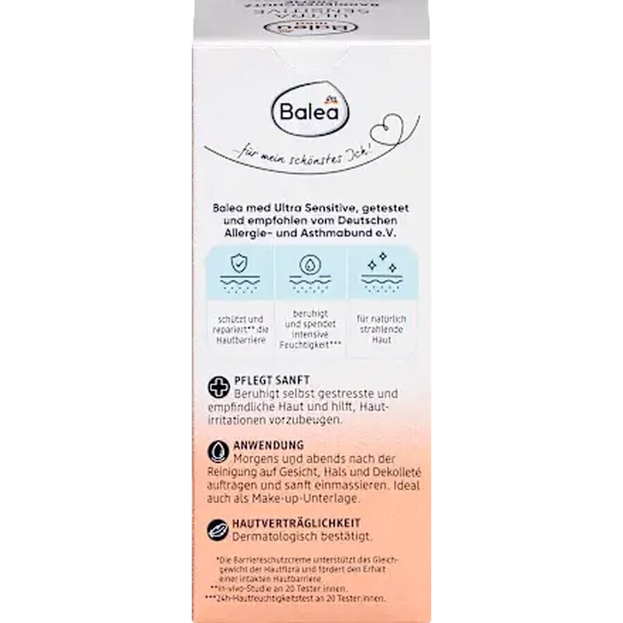 Balea MED Sensitising Moisturising Face Cream 50 ml