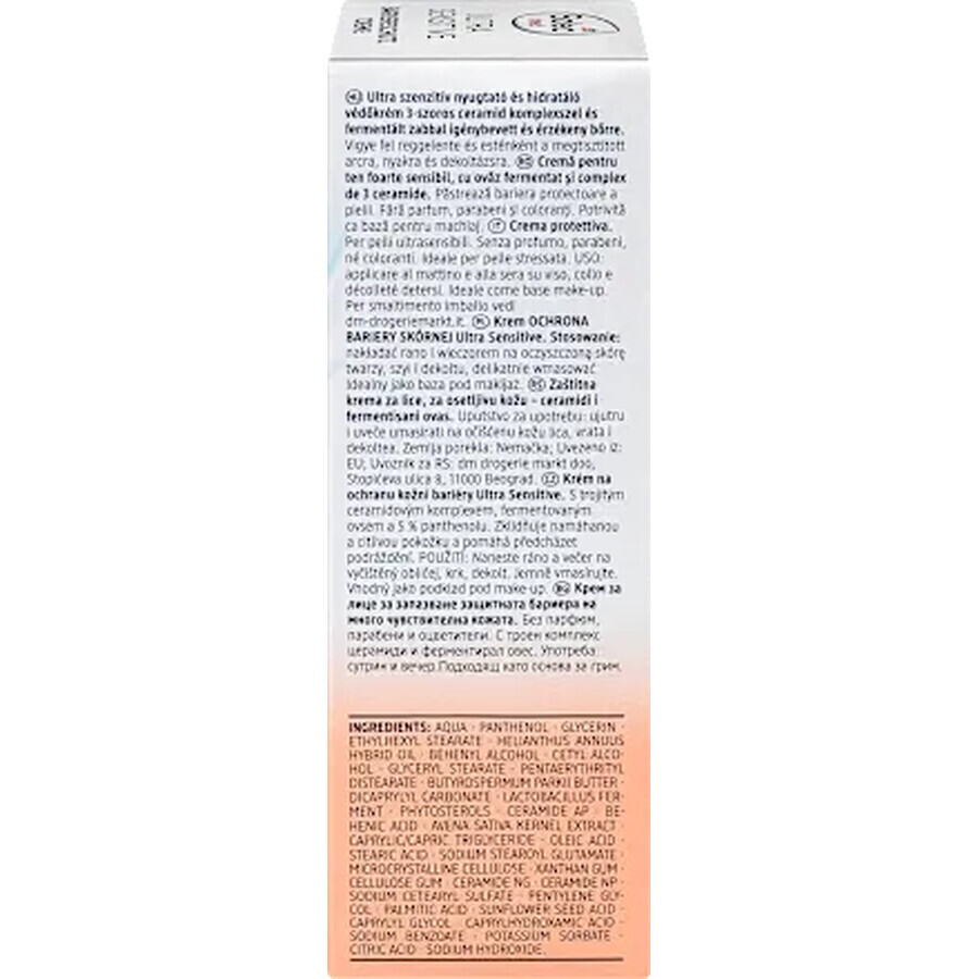 Balea MED Crema viso idratante sensibile, 50 ml