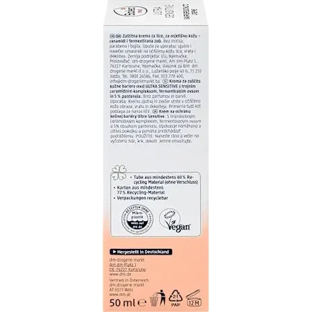 Balea MED Hydraterende Gevoelige Gezichtscrème 50 ml