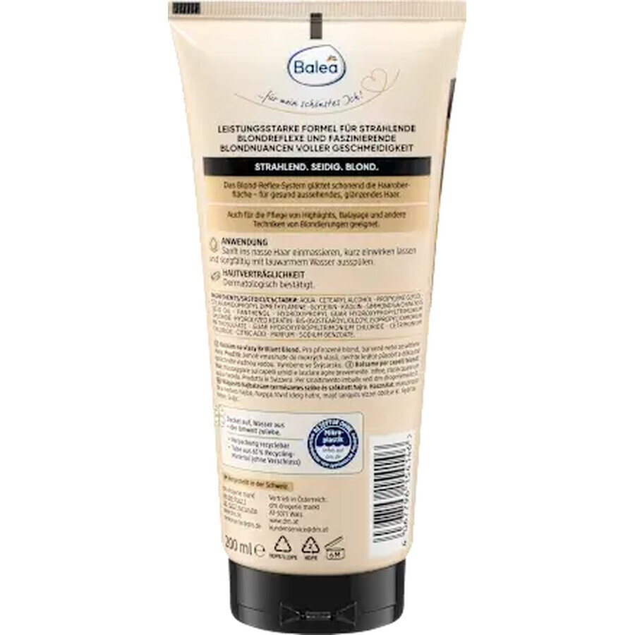 Balea Professional More Balsamo per capelli biondi, 200 ml Balea Professional More Balsamo per capelli biondi, 200 ml