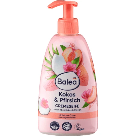 Balea Jabón líquido Coco y Melocotón, 500 ml