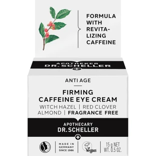 Dr. Scheller Crema reafirmante de ojos con cafeína, 15 ml
