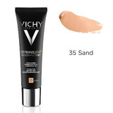 Vichy DermaBlend Levelling Corrective Foundation 16h 3D Correction, Shade 35 Sand, 30 ml