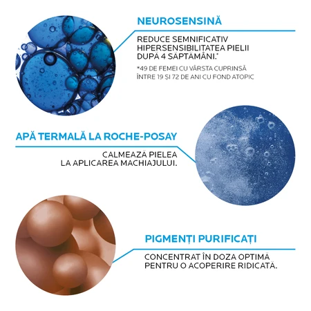  La Roche-Posay Toleriane Ultra Flexibele Textuur Corrigerende Foundation Teint, Tint 13, 30 ml