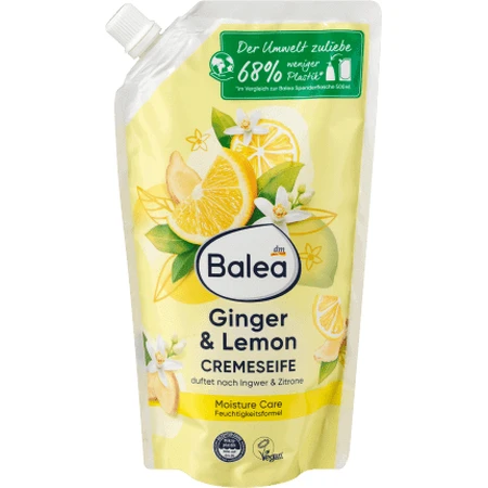 Balea Reserve Flüssigseife mit Ingwer und Zitrone, 500 ml