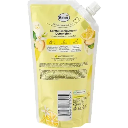 Balea Reserve Flüssigseife mit Ingwer und Zitrone, 500 ml