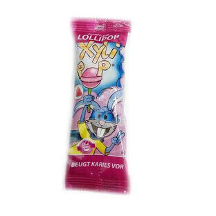 Sugarfree lollipop strawberry flavour XyliPop Miradent, 6g, Hager &amp; Werken