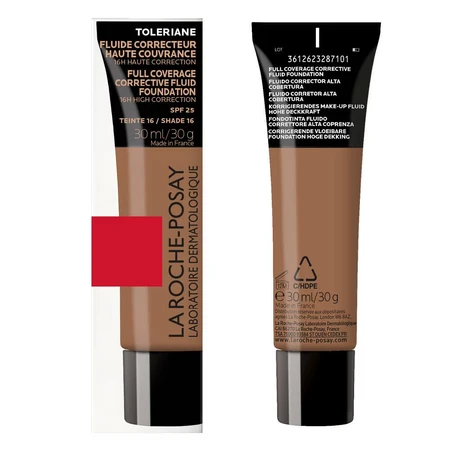 La Roche-Posay Toleriane Ultra-Flexible Texture Corrective Foundation Teint, Shade 16, 30 ml