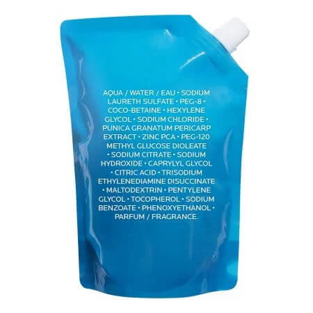 La Roche Posay Effaclar +M Réserve Gel Nettoyant Moussant Purifiant pour les peaux grasses et acnéiques, 400 ml