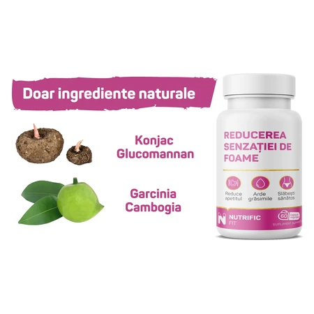 Nutrific Hunger Suppressant, 60 vegetable capsules