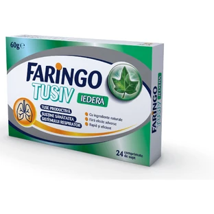 Pharyngo Tusiv con hiedra, 24 comprimidos, Terapia