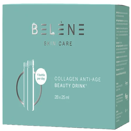 Collageen flesjes Beauty Drink, 28 drinkbare flesjes, Belene