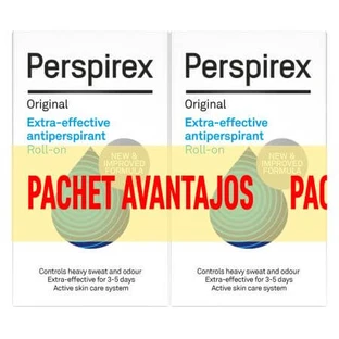Antitranspirante roll-on pack Original, 20 ml + 20 ml, Perspirex