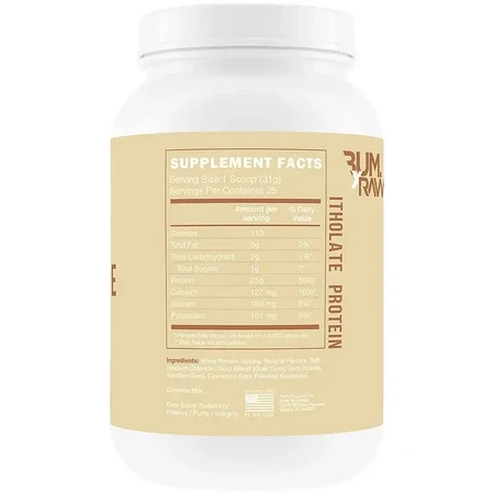 Cinnamon Crunch Cereal Cbum Series Itholate Protein Powder Whey Isolate with Flavour, 775 g, Raw Nutrition