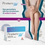 Pentaven Fast 500, 20 comprimidos - Complemento alimenticio a base de diosmina, bromelina, sulfina y mesteacán, Laboratorios Pharma Suisse