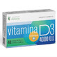 Vitamin D, 4000 IU, 40 tablets, Remedia