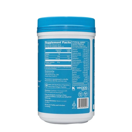 Vital Proteins® Péptidos de colágeno, Péptido de colágeno sin sabor, 284 g, GNC