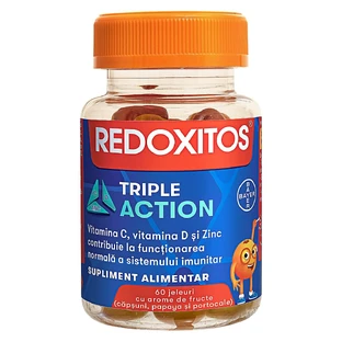 Redoxitos Triple Action, 60 jelly beans, Bayer