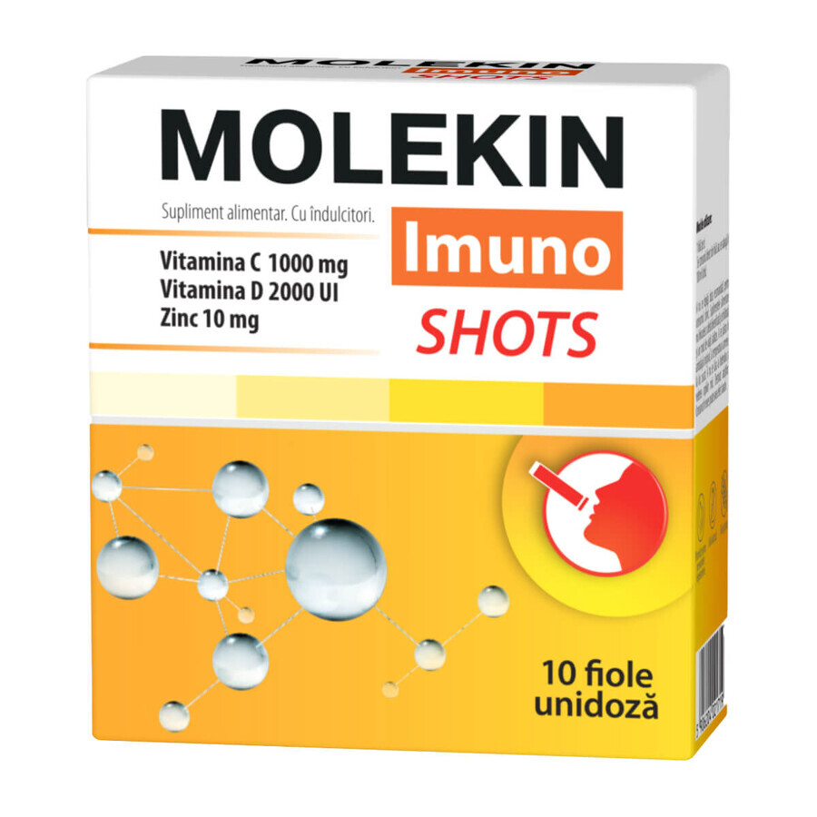 Molekin Imuno Shots, 10 vials, Zdrovit