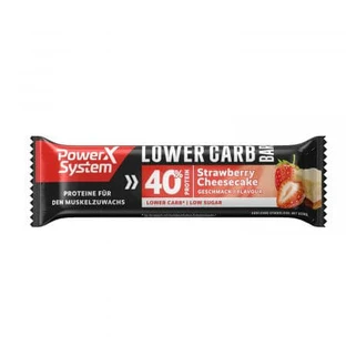Lower Carb Protein Bar with Strawberries and Cheesecake, 40 g, PowerX System