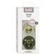 Set of 2 Colour Latex Soothers, 18-36 months, Sage/Hunter Green, Bibs
