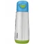 Thermos avec bec en silicone, 500 ml, bleu/vert, BBOX