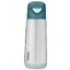 Termo con pico de silicona, 500 ml, verde esmeralda, BBOX