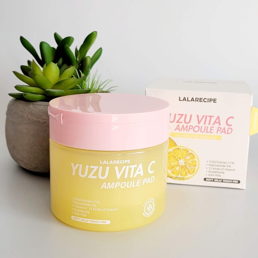 Patch per brufoli Fiala Pad Vitamina C e Yuzu, 80 pezzi, LaLaRecipe