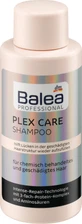 Balea Professional Plex Care Shampoo, chemically treated and damaged hair, 50 ml